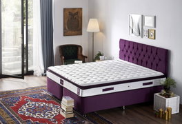 Hanah Home Colchón Acolchado Suave de Tamaño Doble 150x200 cm